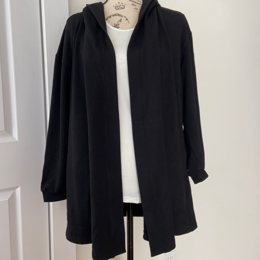 Max Studio Hooded Black Jacket - image 1